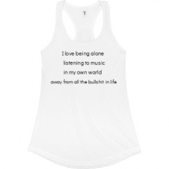 Ladies Slim Fit Racerback Tank Top