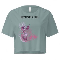 Ladies Festival Cali Crop Top Tee