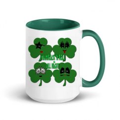 15oz Ceramic Mug with Color Inside