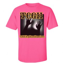 Unisex Ultra Cotton Safety Neon Crewneck Tee