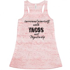 Ladies Flowy Racerback Tank