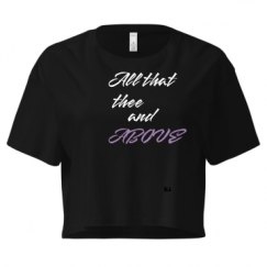 Ladies Festival Cali Crop Top Tee