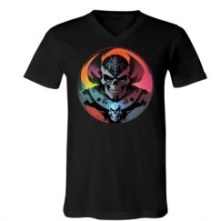 Unisex V-Neck Jersey Tee