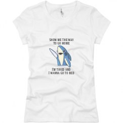 Ladies Slim Fit Basic Promo Jersey Tee