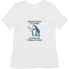 Ladies Relaxed Fit Super Soft Triblend Tee