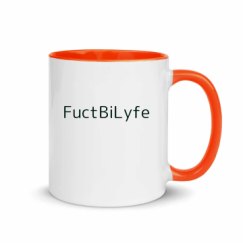 11oz Ceramic Mug with Color Inside