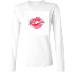 Ladies Relaxed Fit Basic Long Sleeve Tee