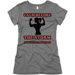 Ladies Slim Fit Super Soft Triblend Tee