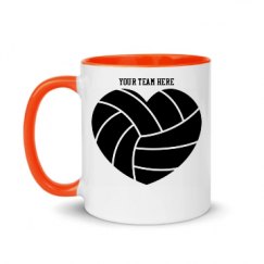 11oz Ceramic Mug with Color Inside