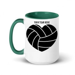 15oz Ceramic Mug with Color Inside