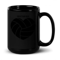 15oz Black Glossy Mug
