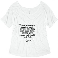 Ladies Flowy Slouchy Tee