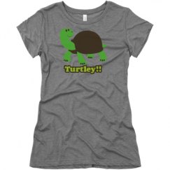 Ladies Slim Fit Super Soft Triblend Tee