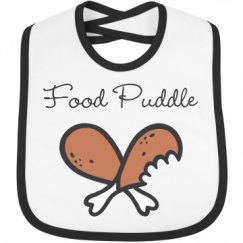 Infant Contrast Trim Bib