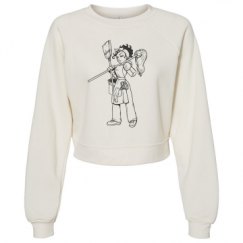 Women's Raglan Pullover Fleece