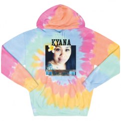 Unisex Tie-Dye Fleece Hoodie