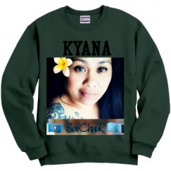 Unisex Film and Foil Crewneck Sweatshirt