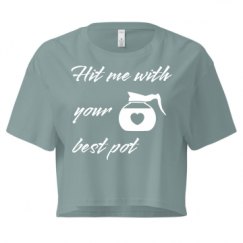 Ladies Festival Cali Crop Top Tee