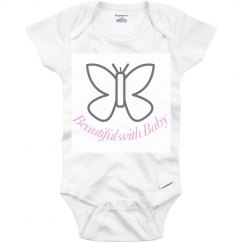 Beautiful With Baby Onesie 