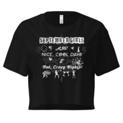 Ladies Festival Cali Crop Top Tee