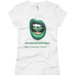 Ladies Slim Fit Basic Promo Jersey Tee