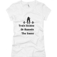 Ladies Slim Fit Basic Promo Jersey Tee