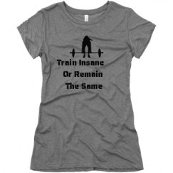 Ladies Slim Fit Super Soft Triblend Tee