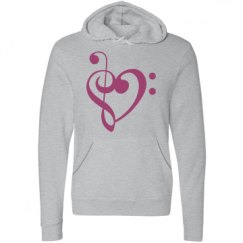 Unisex Fleece Pullover Midweight Hoodie