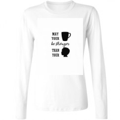 Ladies Relaxed Fit Basic Long Sleeve Tee