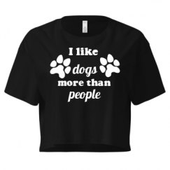 Ladies Festival Cali Crop Top Tee