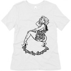 Ladies Relaxed Fit Super Soft Triblend Tee