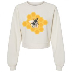 Women's Raglan Pullover Fleece