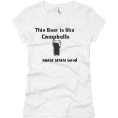 Ladies Slim Fit Basic Promo Jersey Tee