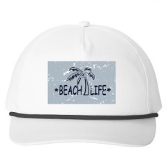 Snapback Five-Panel Rope Hat