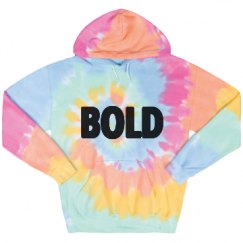 Unisex Tie-Dye Fleece Hoodie