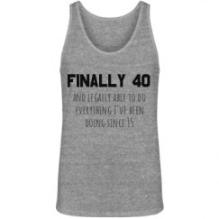 Unisex Jersey Tank Top