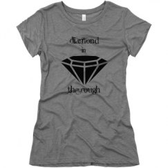 Ladies Slim Fit Super Soft Triblend Tee