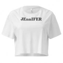 Ladies Festival Cali Crop Top Tee