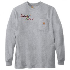 Unisex Carhartt Pocket Long Sleeve Tee