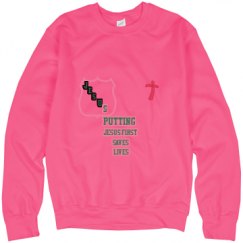 Unisex Neon Crewneck Sweatshirt