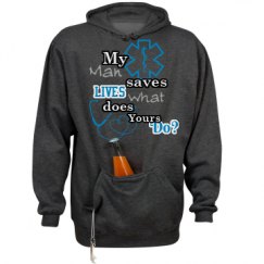 Unisex Beer Holder Tailgate Hoodie