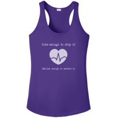 Ladies Athletic Performance Racerback Tank