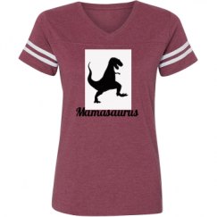 Ladies Relaxed Fit Vintage Sports Tee