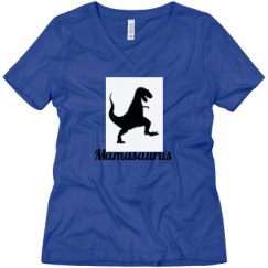 Ladies Relaxed Fit V-Neck Tee