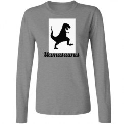 Ladies Relaxed Fit Basic Long Sleeve Tee