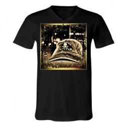 Unisex V-Neck Jersey Tee