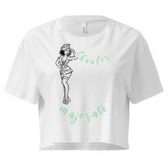 Ladies Festival Cali Crop Top Tee