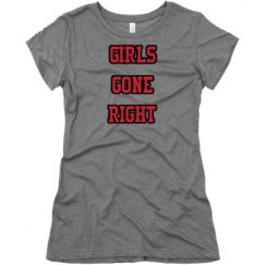 Ladies Slim Fit Super Soft Triblend Tee