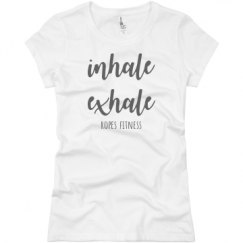 Ladies Slim Fit Basic Promo Jersey Tee