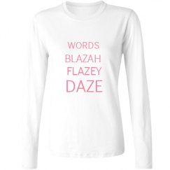 Ladies Relaxed Fit Basic Long Sleeve Tee